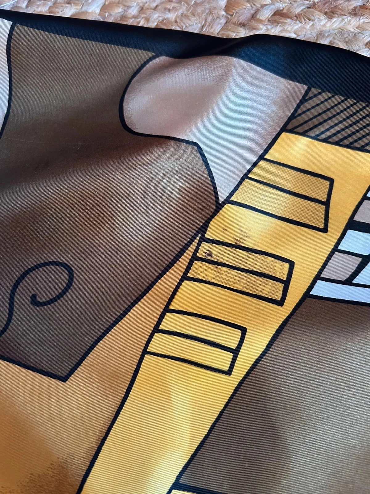 🌿🎨Picasso Inspired Vintage 90s Boho Statement Artwear Shirt Artistic Cubism 38/40🌿🎨 – photo 12
